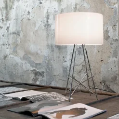 Flos Lampes À Poser|Lampes À Poser>Ray T Lampes de table Verre Gris