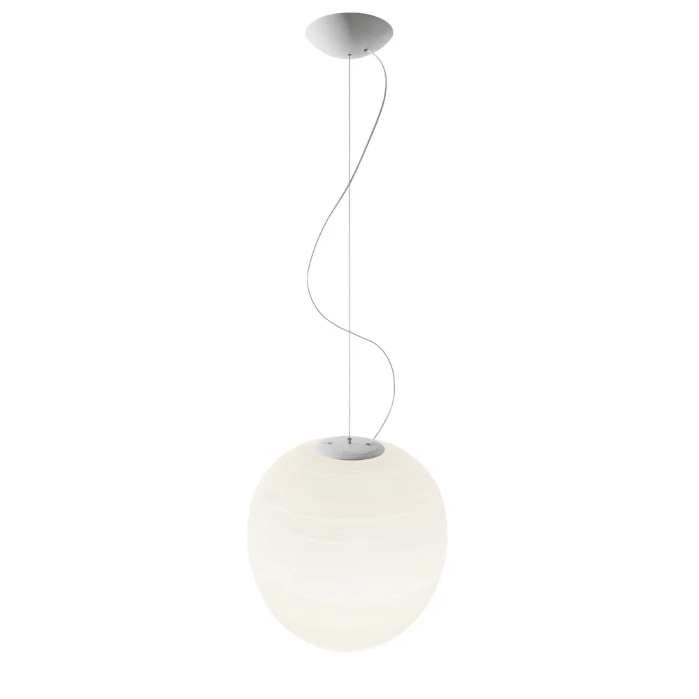 Foscarini Suspensions|Suspensions>Rituals XL Suspensions Blanc