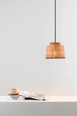 Faro Suspensions>Saipan Suspensions Noir, Rotin