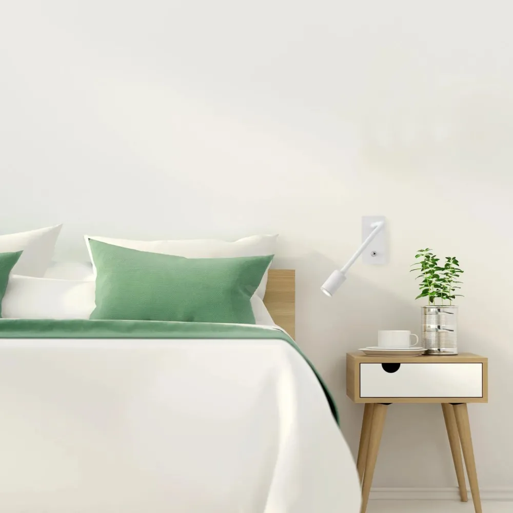 Faro Appliques>Sami avec lecteur LED Appliques Blanc