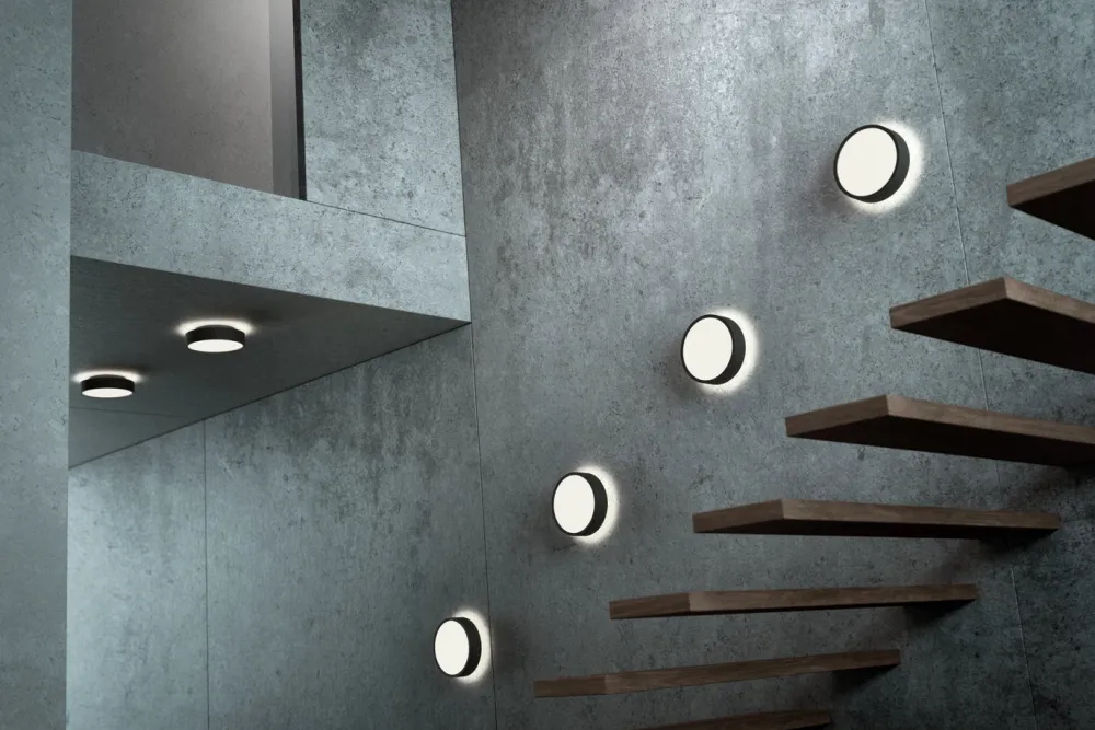 Light-Point Appliques|Plafonniers>SHADOW Ø21cm Plafonniers Appliques LED