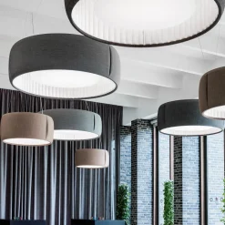 Luceplan Suspensions>Silenzio Ø 90cm LED 2700K Suspensions