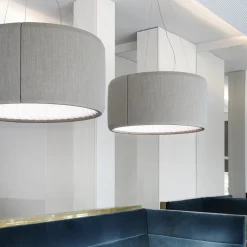 Luceplan Suspensions>Silenzio Ø 90cm LED 3000K Suspensions