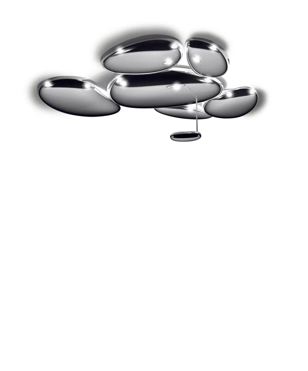 Artemide Plafonniers|Appliques>Skydro non électrifié Plafonniers Appliques Argent