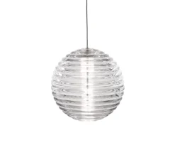 Tom Dixon Suspensions>Sphere press Suspensions LED Transparent