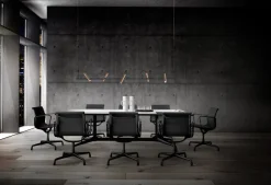 Light-Point Suspensions>Spirit 200cm Suspensions LED Noir/Rose gold