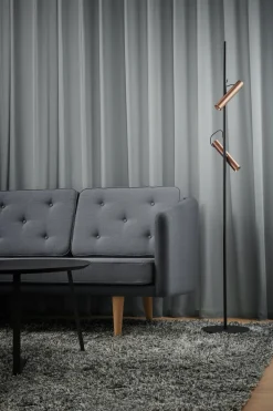 Light-Point Liseuses|Lampadaires>Spirit F1 Lampadaire Noir-Rose gold