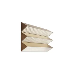 Contardi Appliques>Stick Ap Trio Appliques Nickel doré satiné