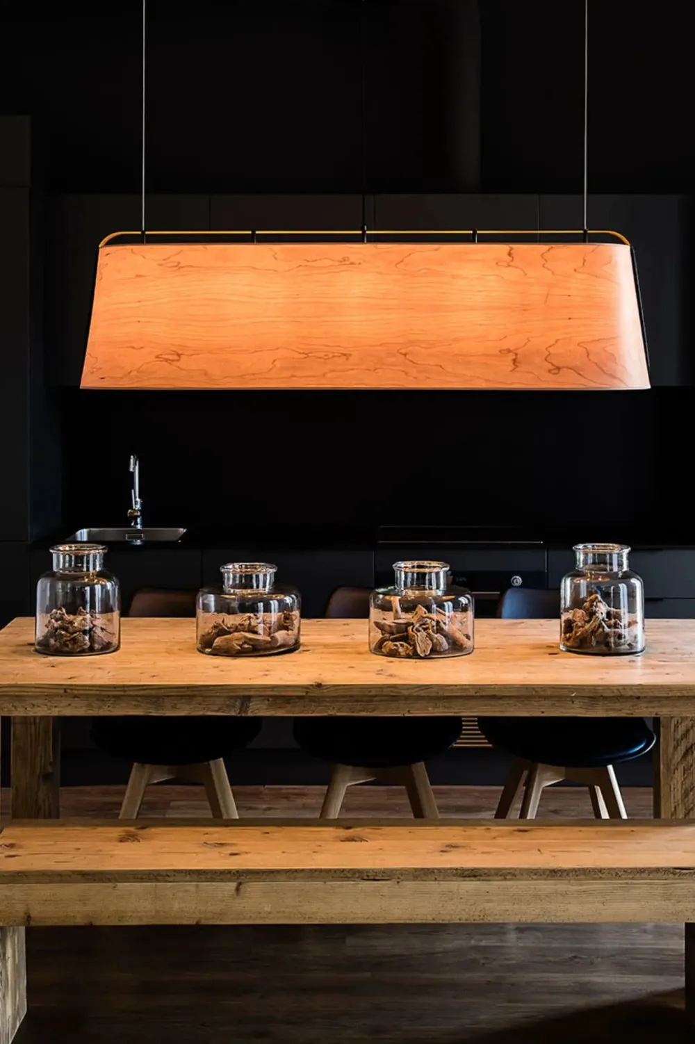 Faro Suspensions>Stood 5L Suspensions Noir, Bois