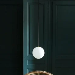 Magic Circus Suspensions|Suspensions>Suspension 06 hauteur 90cm laiton tige noire