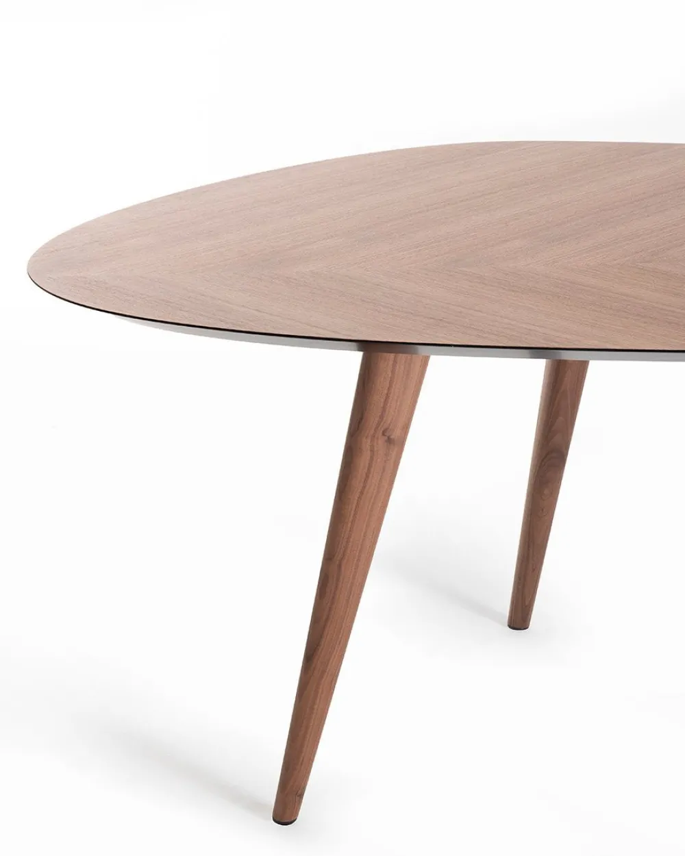 Zanotta Tables À Manger>Table Ovale Tweed 213x102 cm