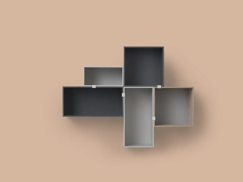 Muuto Étagères & Porte-Manteaux|Entrée>Étagère Mini Stacked Storage System Small