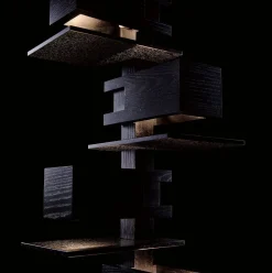 Yamagiwa Lampadaires>Taliesin 2 Black Edition Lampadaires Noir