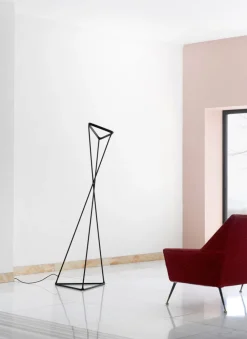 Luceplan Lampadaires>Tango Floor Lampadaires LED Noir