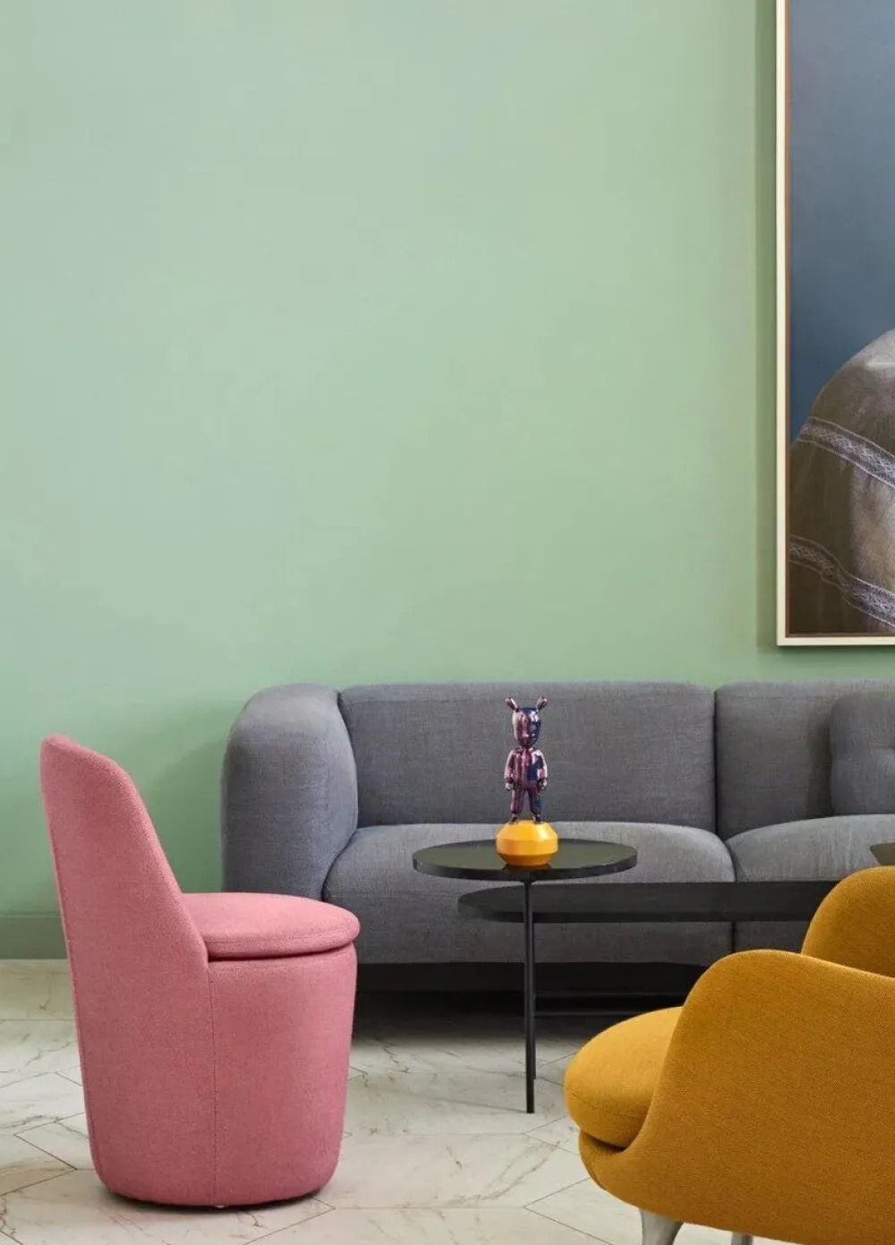 Lladro Figurines>The Guest Little Figurines Violet et Jaune