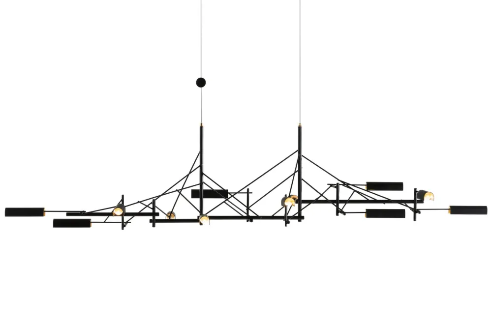 Moooi Suspensions>Tinkering 140 Suspensions Noir