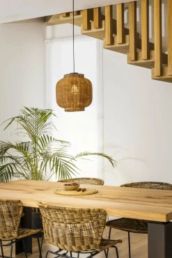 Faro Suspensions>Tupai Suspensions Noir, Rotin