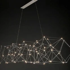 Quasar Platines|Suspensions>Universe 180 Platine resctangulaire Suspensions LED Laiton