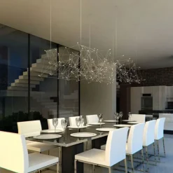 Quasar Platines|Suspensions>Universe 180 Platine resctangulaire Suspensions LED Laiton