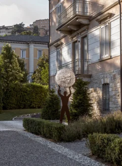 Catellani u0026 Smith Lampadaires|Lampadaires>Uomo Della Luce XXL Lampadaires Outdoor Argent