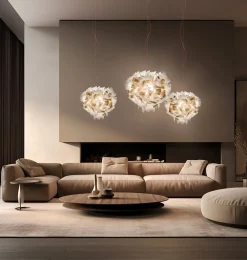 Slamp Suspensions>Veli Aurea Large cordon rouge Suspensions