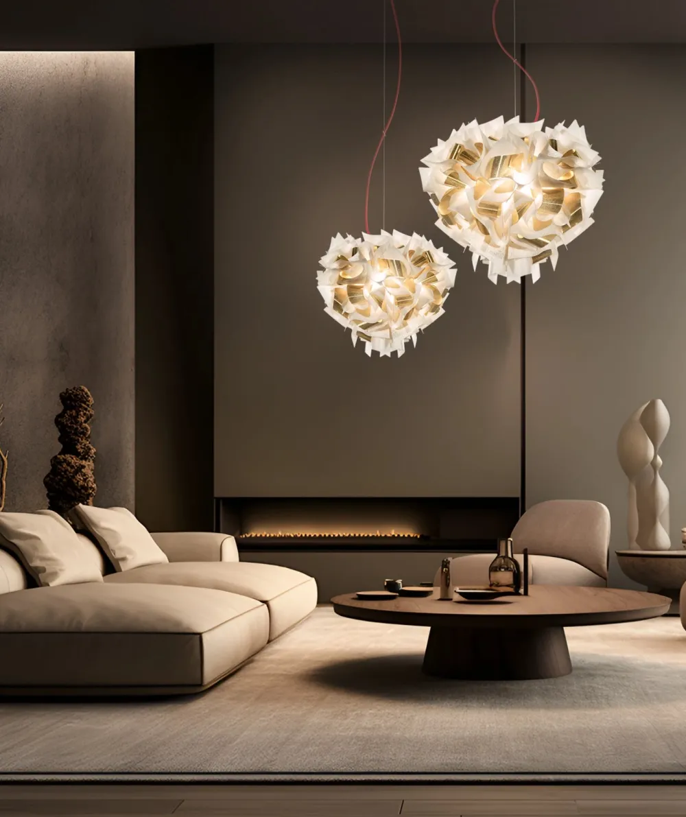 Slamp Suspensions>Veli Aurea small cordon transparent Suspensions