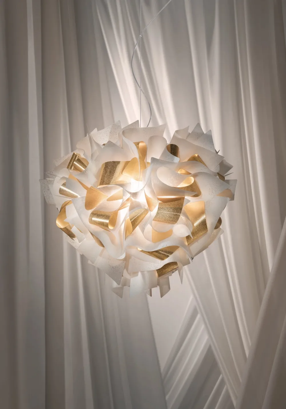 Slamp Suspensions>Veli Aurea small cordon transparent Suspensions