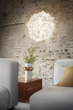 Slamp Appliques>Veli W Large Foliage Appliques Blanc