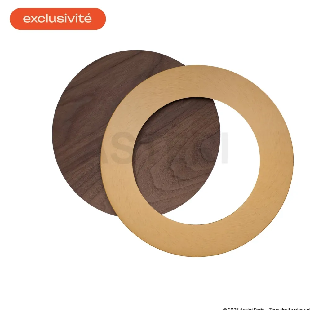 Icone Luce Plafonniers|Appliques>Vera Bois 31cm Appliques - Exclusivité Astéri