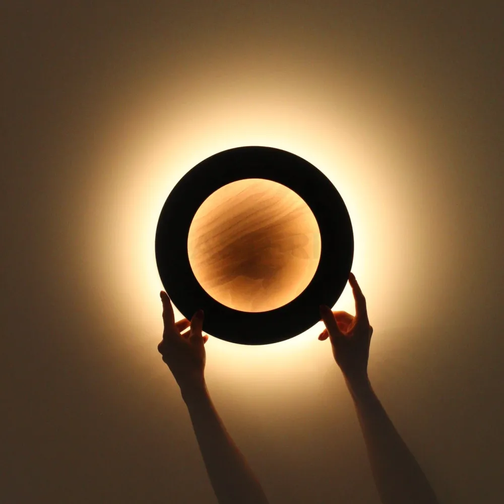 Icone Luce Plafonniers|Appliques>Vera Bois 21cm Appliques - Exclusivité Astéri