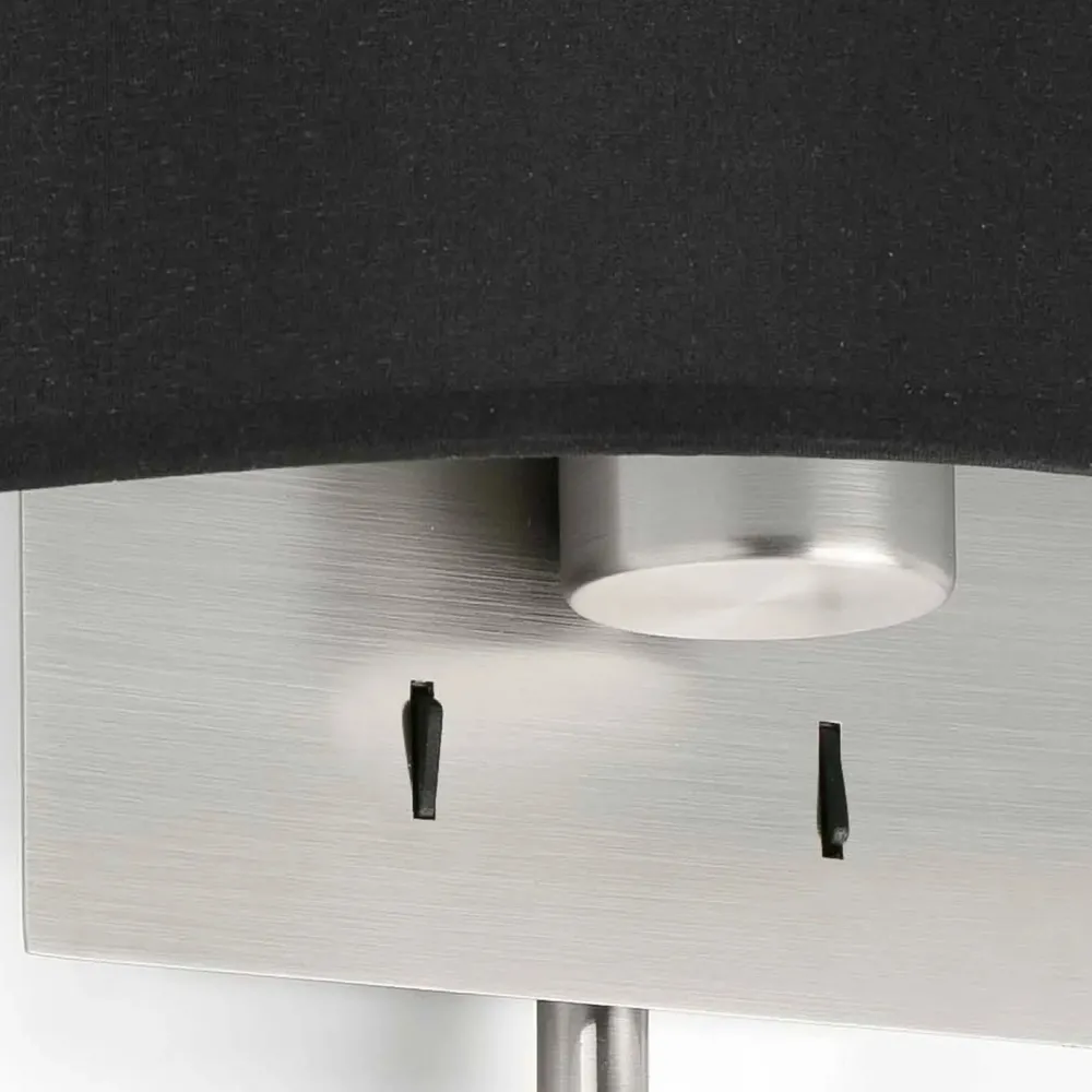 Faro Appliques>Volta avec lecteur Appliques Noir