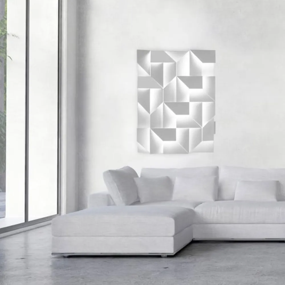 Nemo Lighting Appliques>Wall Shadows Grand Appliques LED Blanc