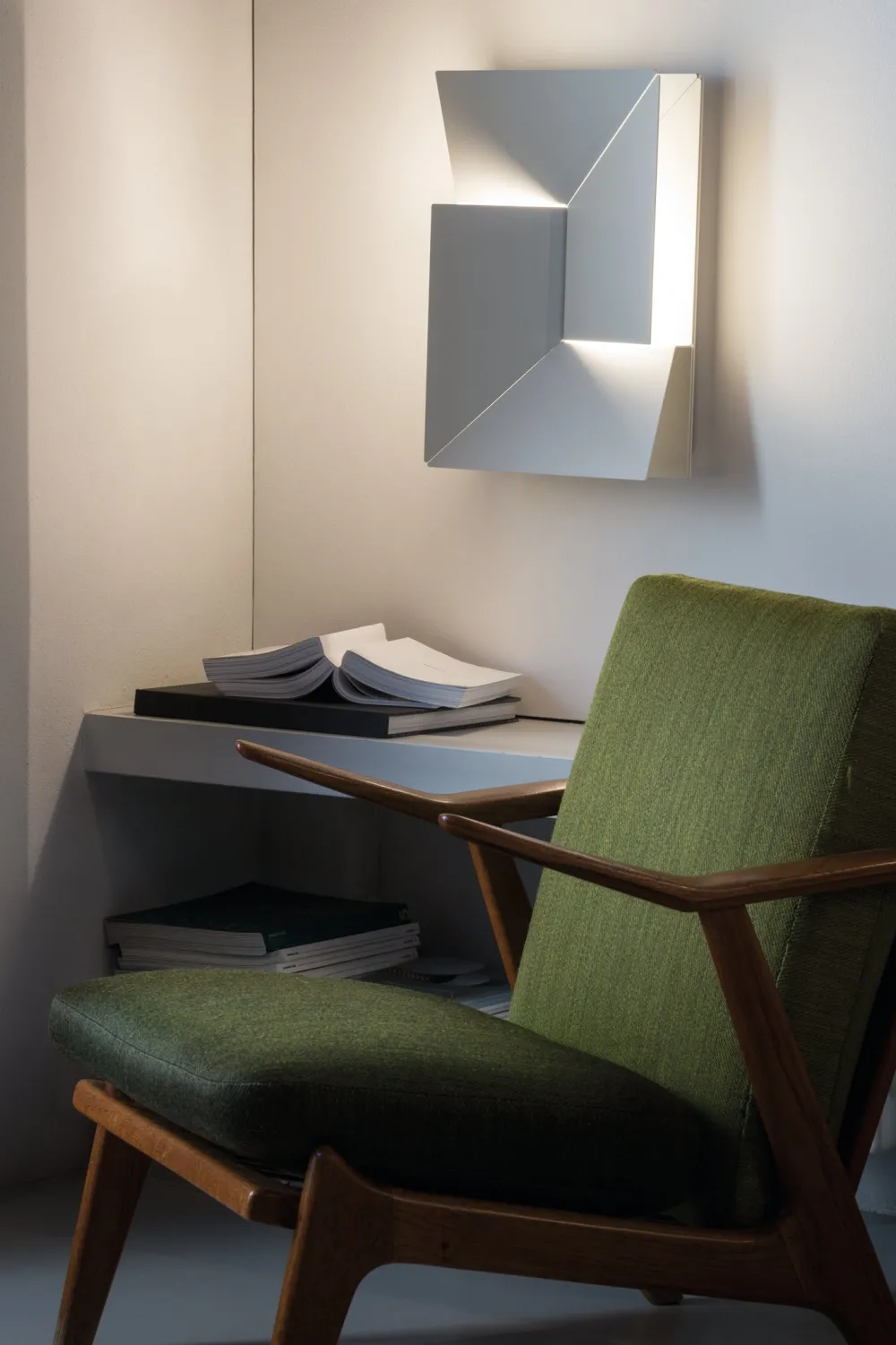 Nemo Lighting Appliques>Wall Shadows Moyen Appliques LED Blanc