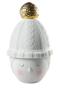 Lladro Enfant|Vases Et Boîtes>Winter Lane Boîtes Blanc