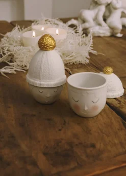 Lladro Enfant|Vases Et Boîtes>Winter Lane Boîtes Blanc