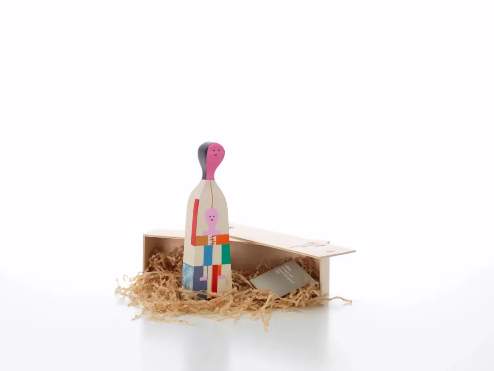 Vitra Enfant|Figurines>Wooden Doll N°4 Figurines Multicolore